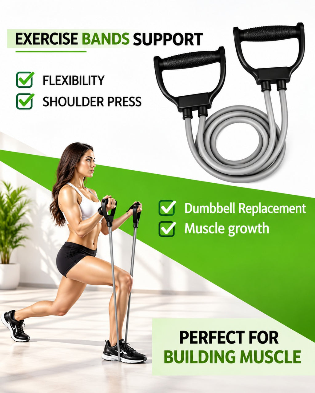 Resistance tube band exercise equipment
