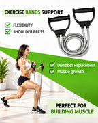 Resistance tube band exercise equipment
