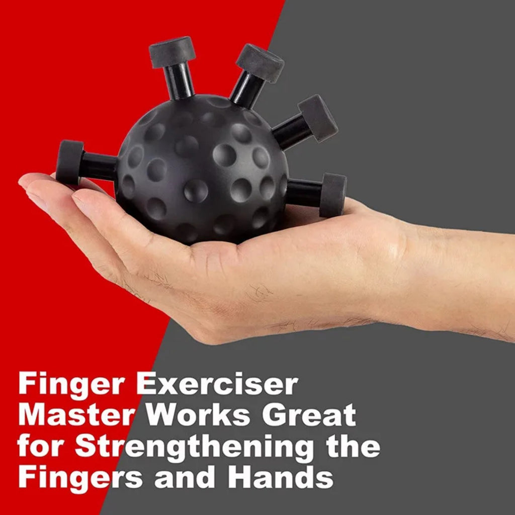 Finger exerciser master grip ball for finger and hand strengthening