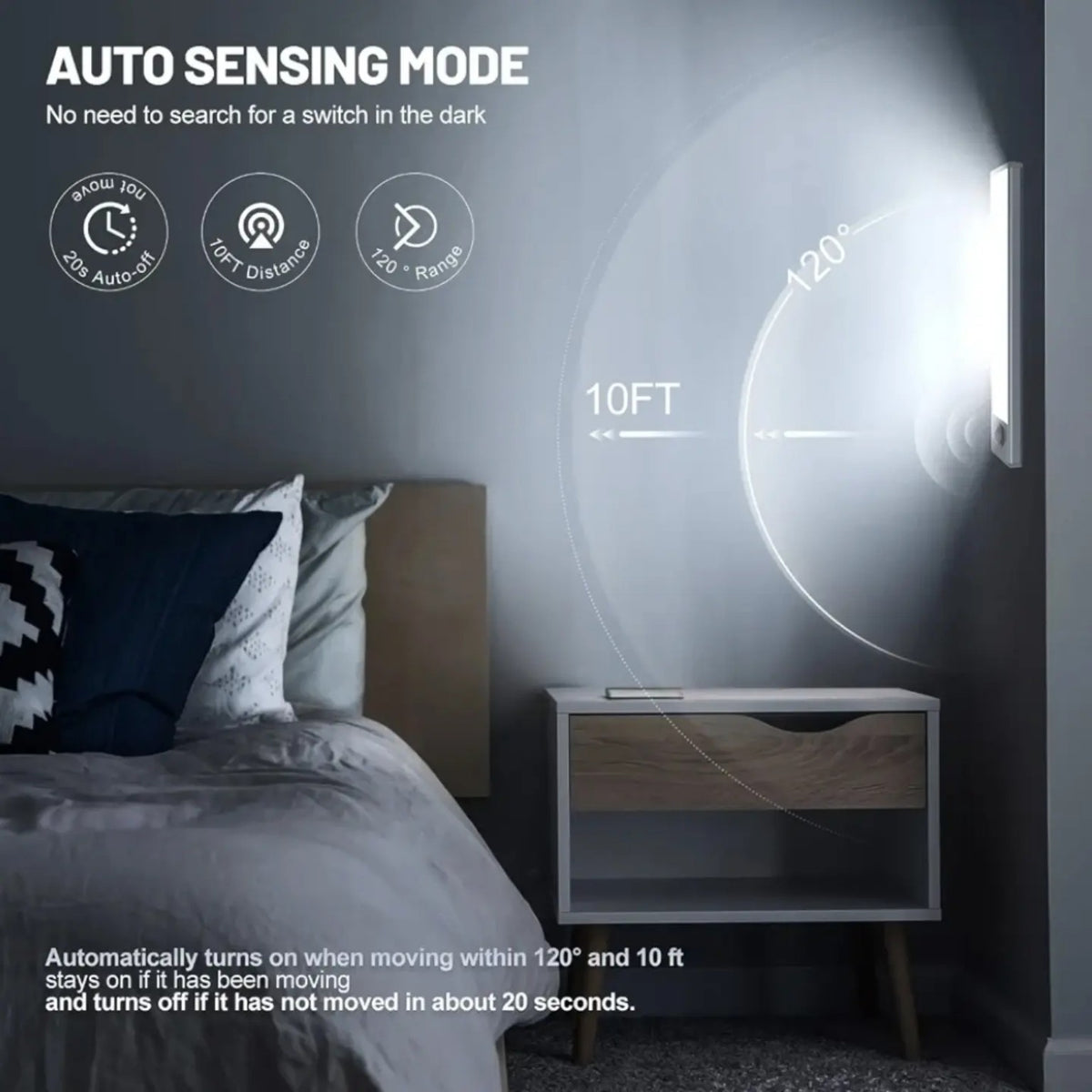 Automatic motion sensing mode