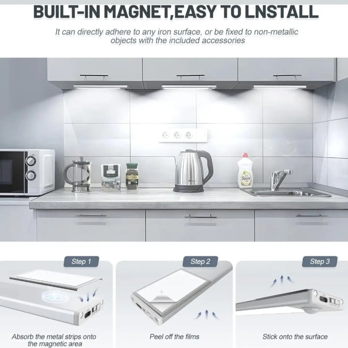 Magnetic installation