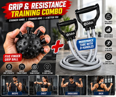 Grip and resistance training combo promotional image
