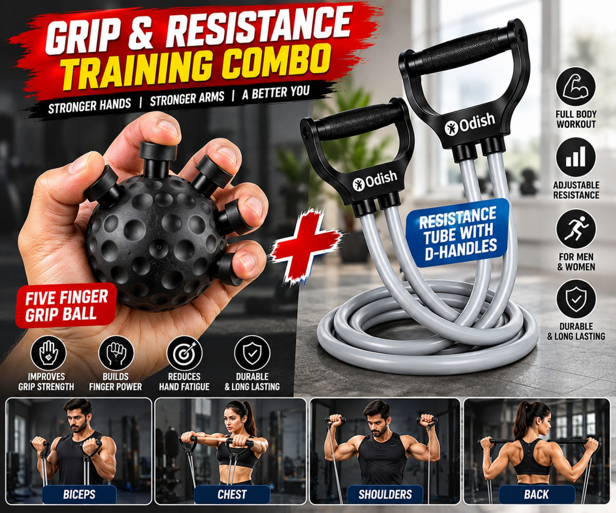 Grip and resistance training combo promotional image